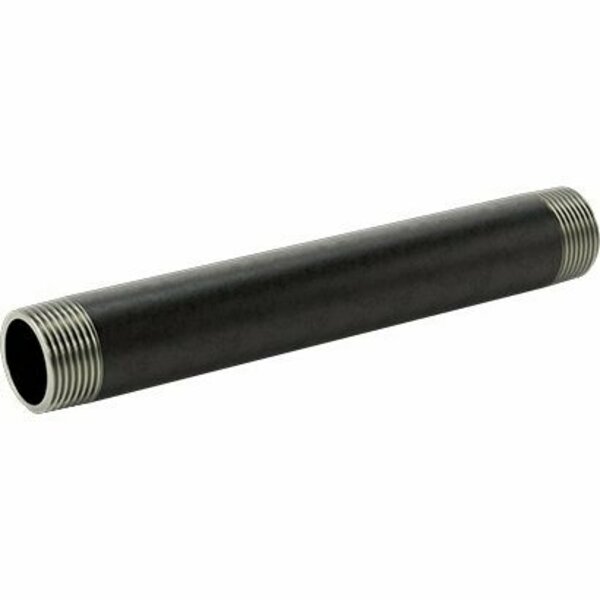 Bsc Preferred Standard-Wall Steel Pipe Nipple Threaded on Both Ends 1 NPT 8-1/2 Long 44615K756